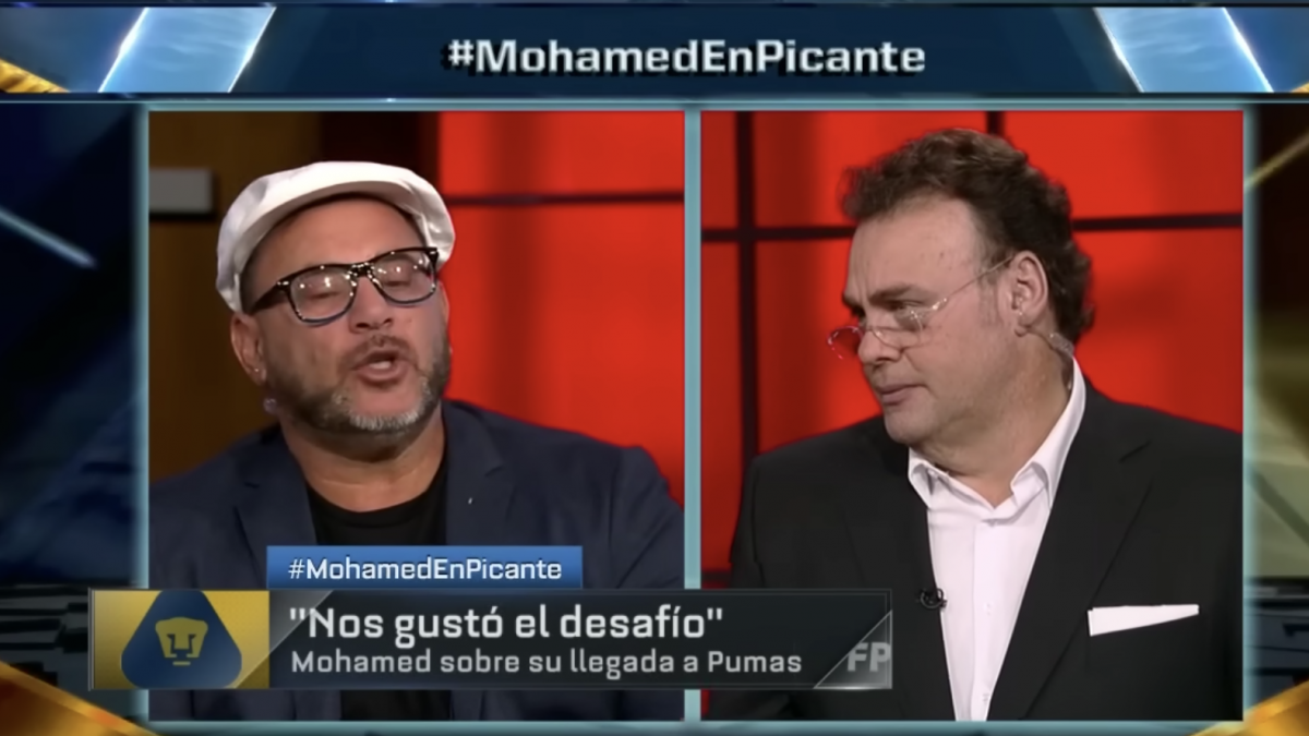 ​Pumas: Mohamed y su contundente respuesta a Faitelson después de recibir una dura crítica del periodista (VIDEO)