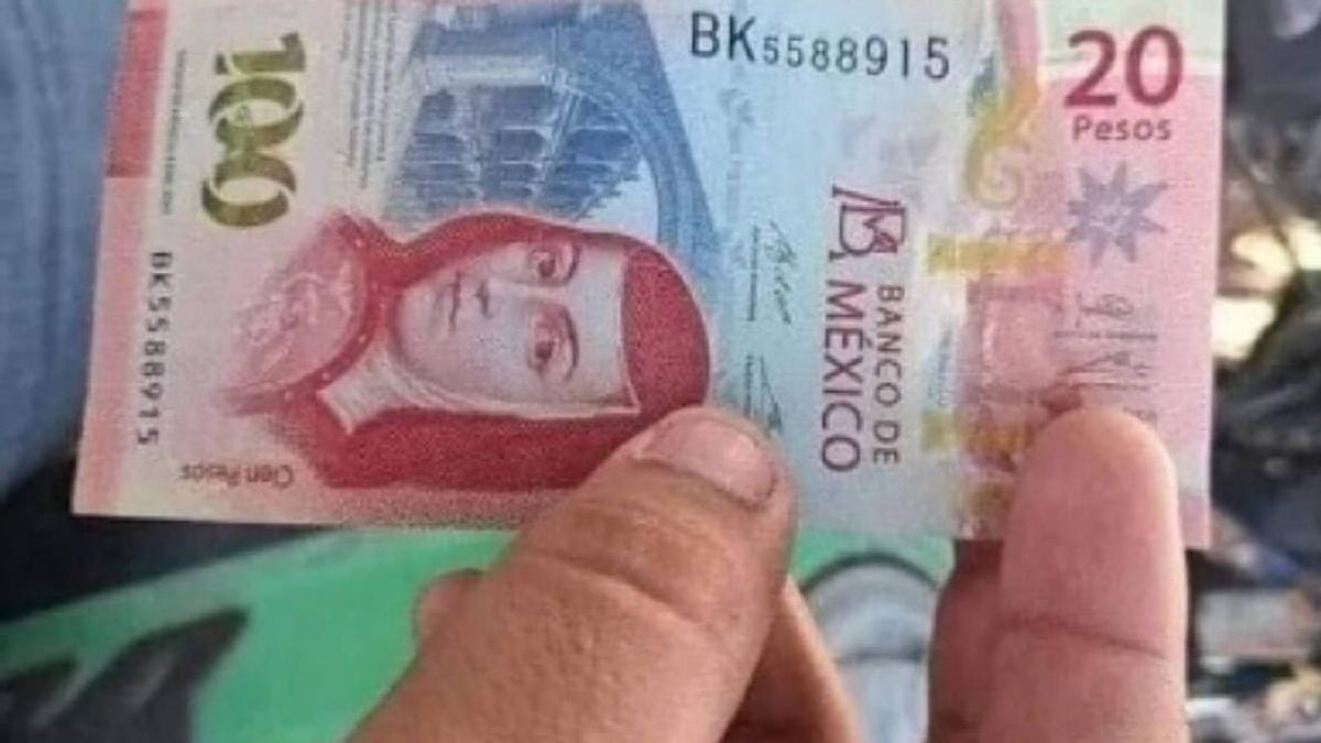 ¿Qué hacer si recibo un billete de 120 pesos?