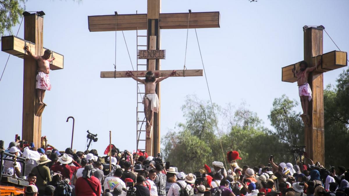 Concluye la edición 180 de la Pasión de Cristo en Iztapalapa