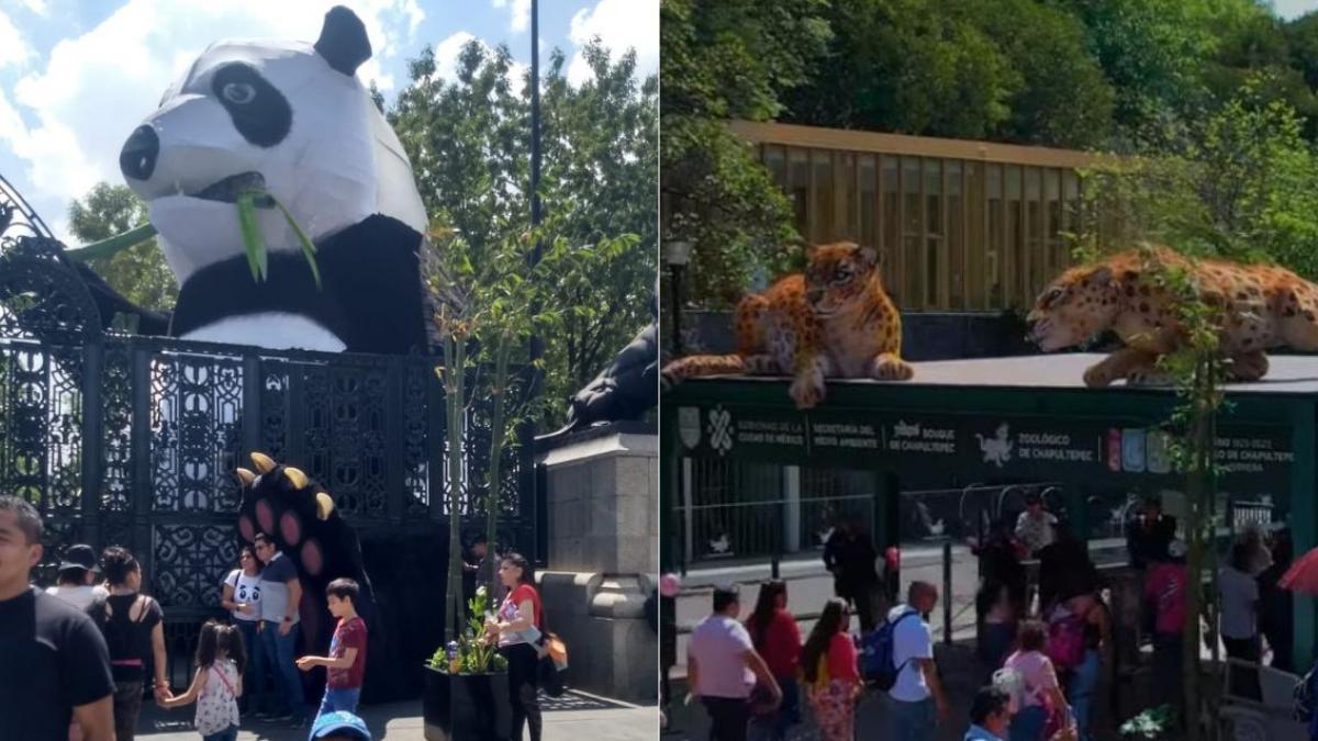 FOTOS. Animalística: Así es el Festival del Bosque de Chapultepec con animales monumentales