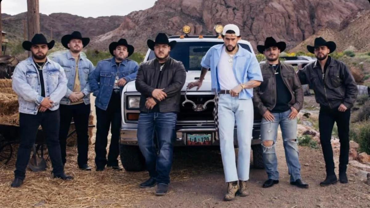 Bad Bunny y Grupo Frontera arrasan con "Un x100to" y ya están en el Top 4 de los más escuchado