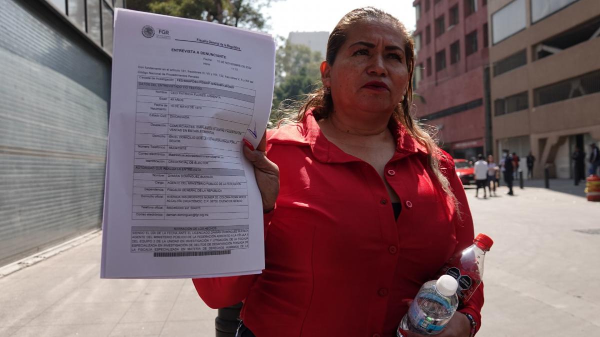 Ceci Flores, madre buscadora, busca dialogar con Alfonso Durazo