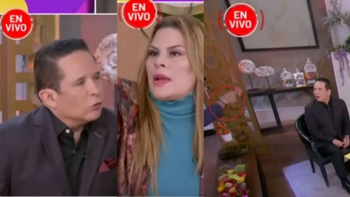 Gustavo Adolfo Infante afirma que el esposo de Mary Boquitas le iba a pegar en VIVO (VIDEO)