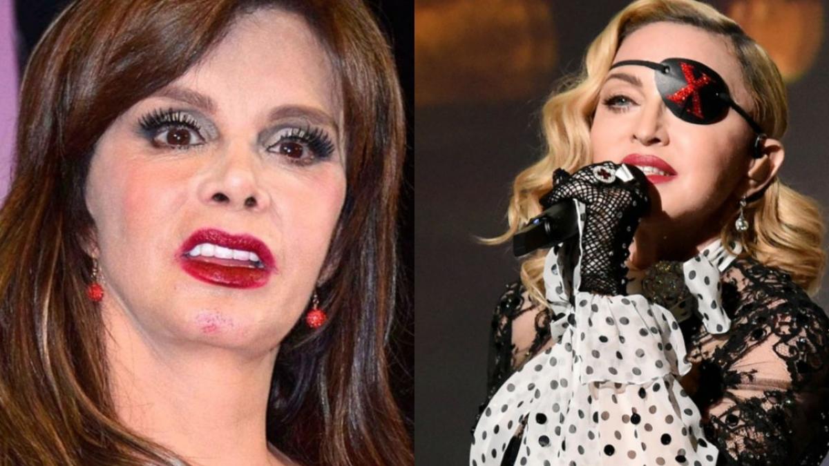 Lucía Méndez desprecia a Madonna y no verá cuando venga México: "capaz que se enoja"