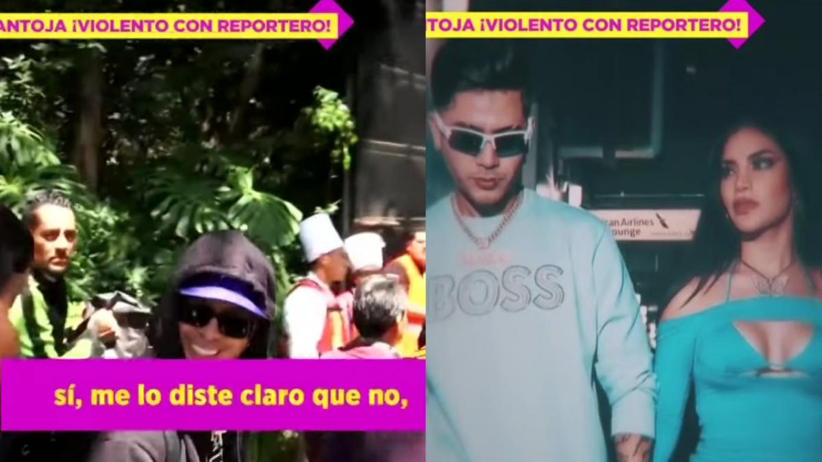 Juan de Dios Pantoja golpea y le roba el celular a un reportero frente a la prensa (VIDEO)