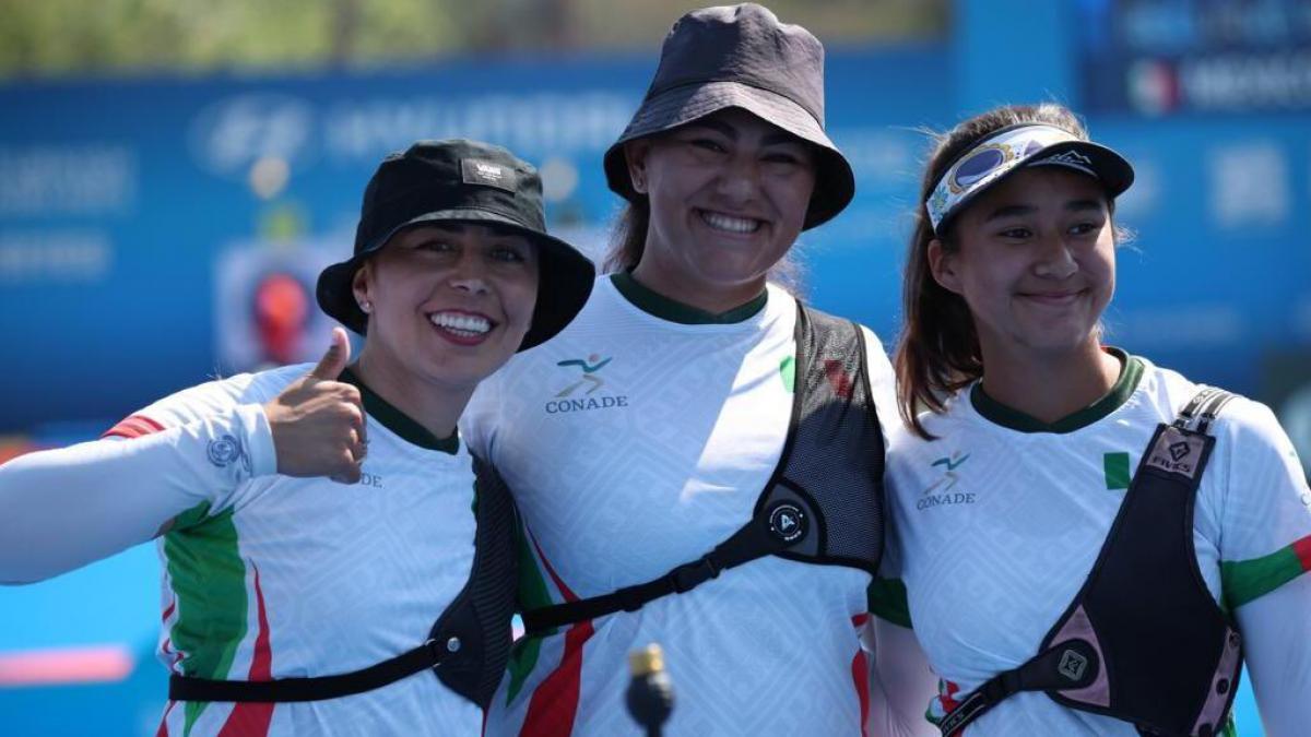 México gana oro en tiro con arco