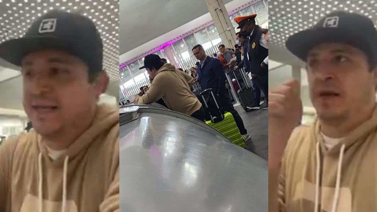 VIDEO | Ricardo O'Farril arma escándalo en el aeropuerto: "Estoy harto"