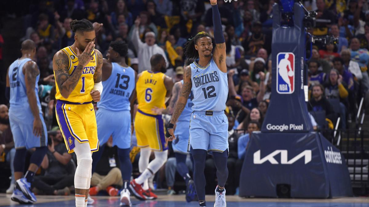 NBA: Memphis Grizzlies evitan eliminación al vencer 116-99 a Los Ángeles Lakers