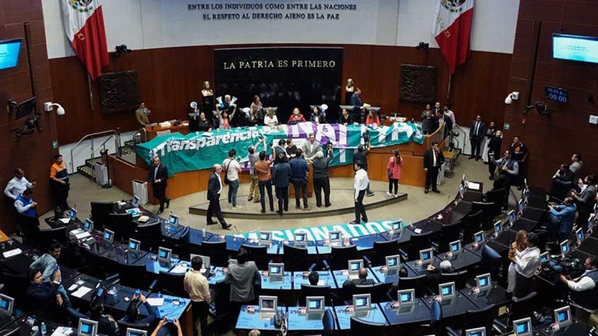 Comisiones del Senado declaran receso sin iniciar debate por fideicomisos del PJ