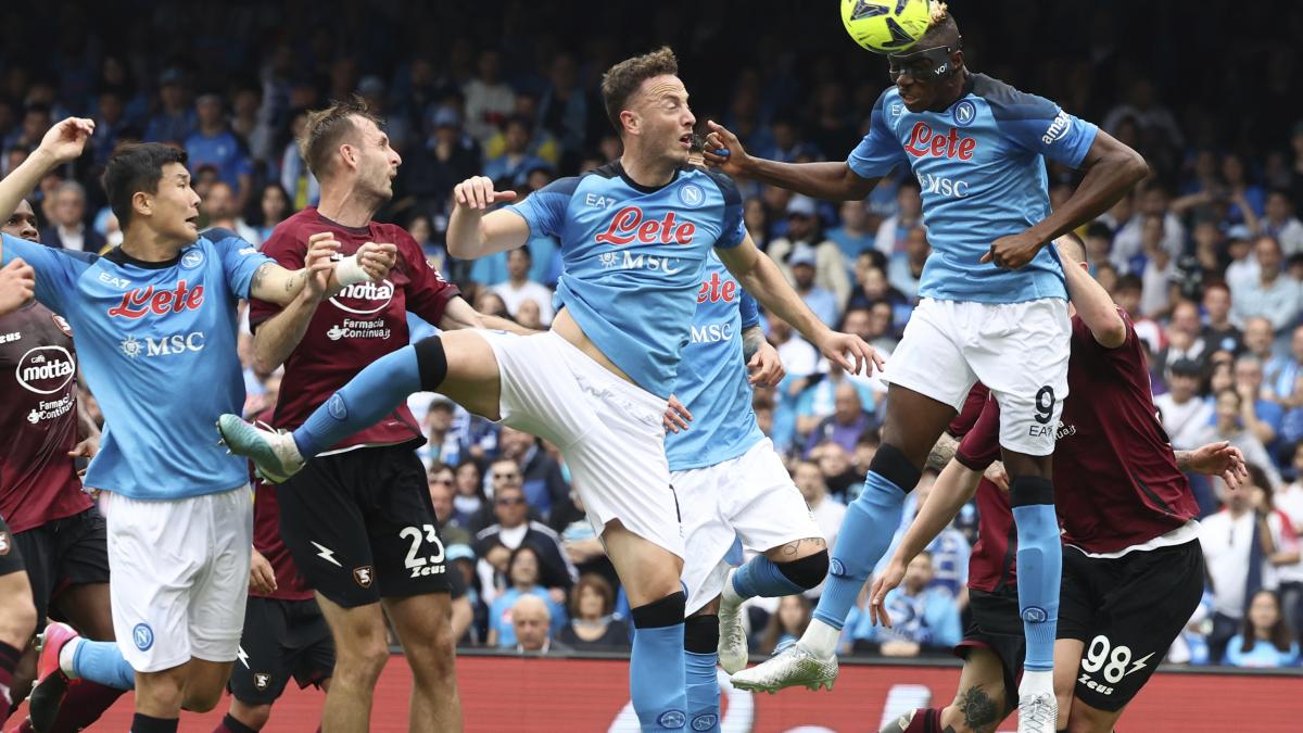 Napoli vs Salernitana: Resumen, goles y ganador del partido, Jornada 32 Serie A (VIDEO)