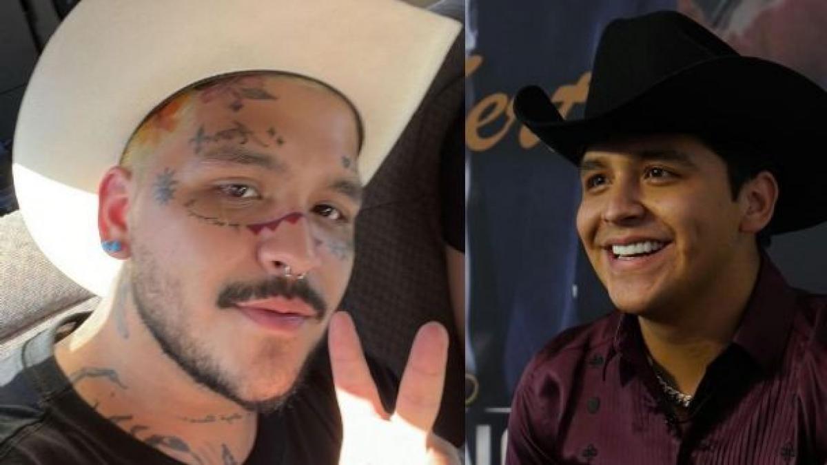 Christian Nodal afirma que se va a quitar los tatuajes de la cara para que su bebé 'lo conozca'