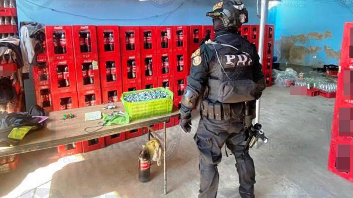 Coca-Cola apócrifa se vendía en 200 pesos la caja a puestos de comida en CDMX y Edomex