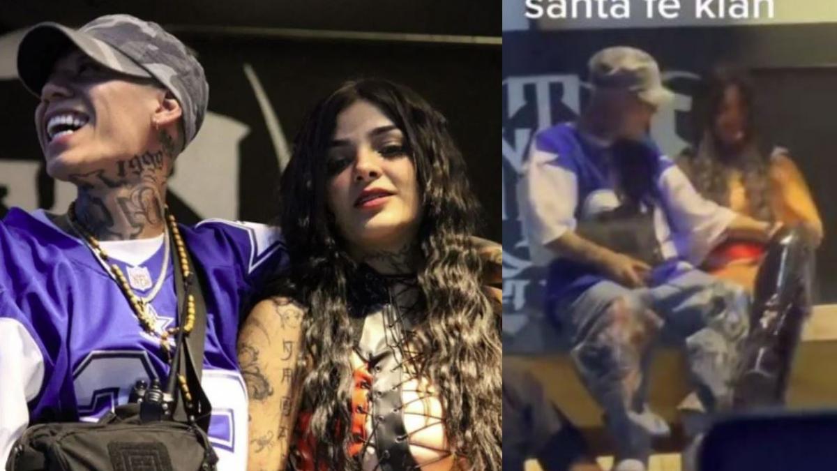 VIDEO. Karely Ruiz le hace desplante a Santa Fe Klan y fans se enojan: 'te está usando'