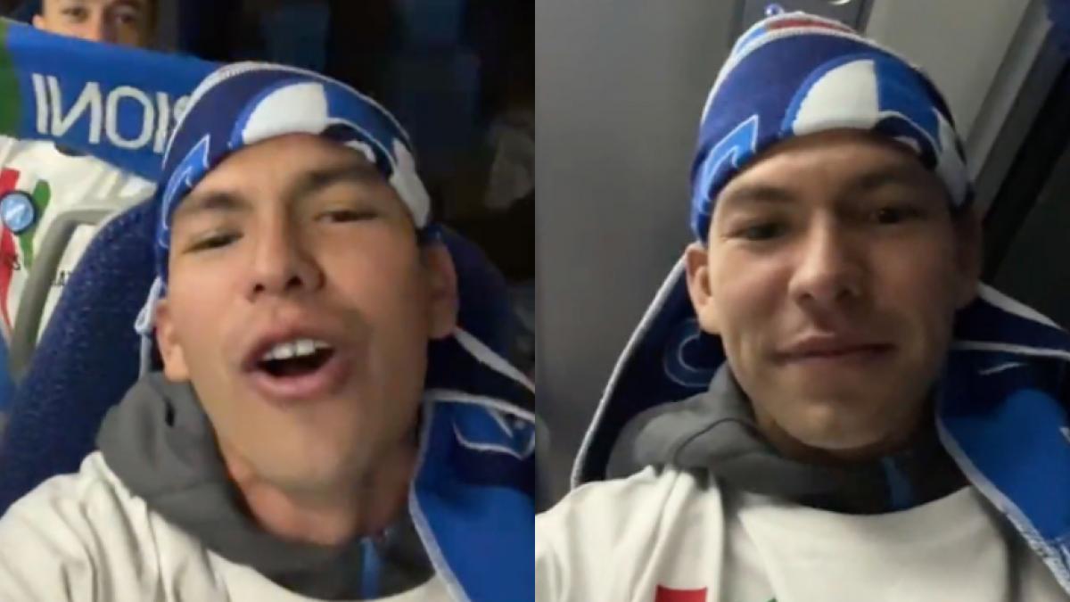 Napoli campeón: Chucky Lozano festeja a lo grande; en la euforia pide tacos, cervezas, a Peso Pluma y se le ve como nunca (VIDEO)