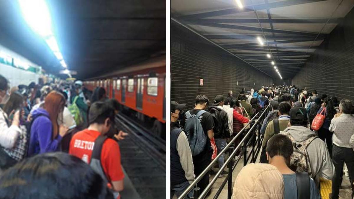 Desalojan Cablebús de Línea 1 por tormenta eléctrica; reportan marcha lenta en 8 Líneas del Metro