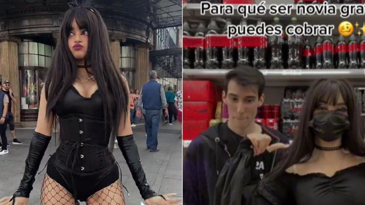 VIDEOS. Tiktoker revela cuánto gana al día cuando se renta como novia, ¿le va bien?