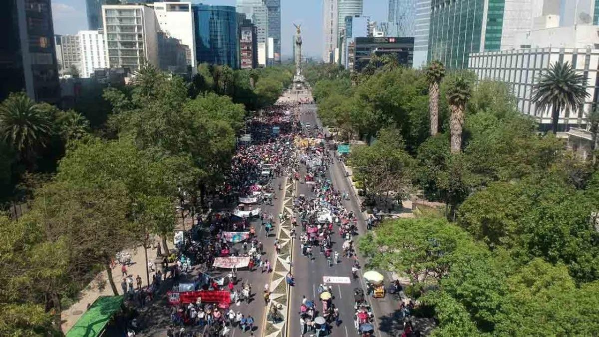 ¿Cuáles son las marchas previstas para este lunes 8 de mayo del 2023 en CDMX?