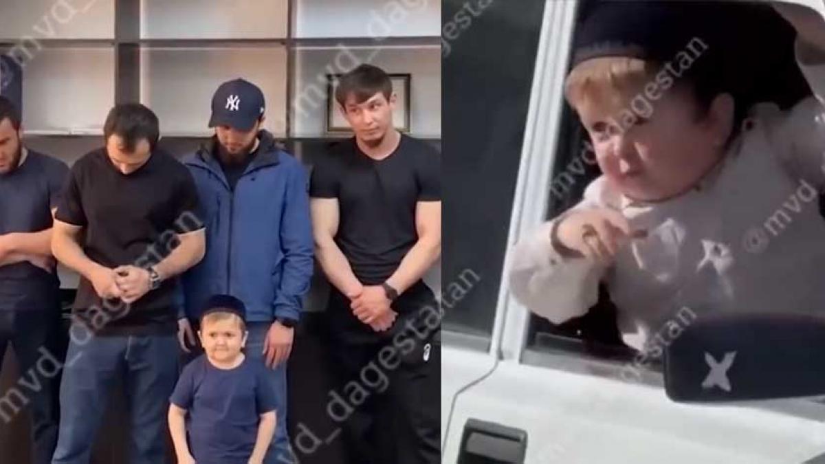 VIDEO. Hasbulla Magomedov y amigos violan leyes de tránsito en Rusia; los detienen