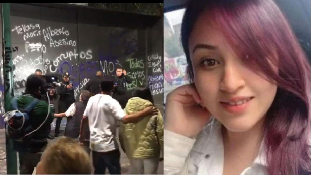 Caso Lesly Martínez. Confirman muerte de la joven; familiares protestan en CDMX