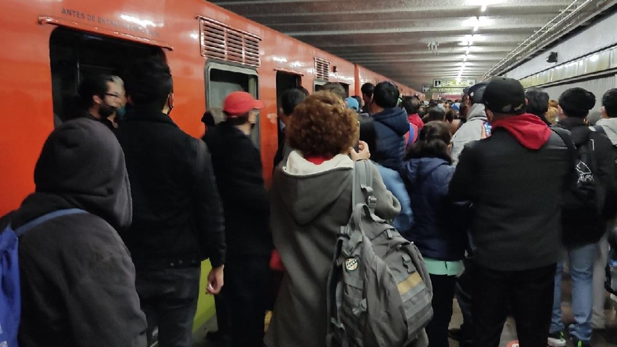 Metro CDMX. Reportan operación lenta en terminal Indios Verdes de la Línea 3