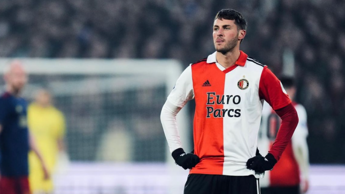 Santiago Giménez recibe impensado elogio del Cholo Simeone previo al duelo Feyenoord vs Atlético de Madrid