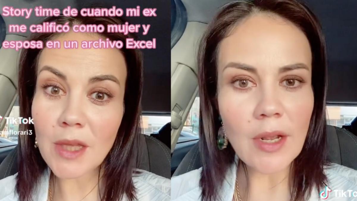 VIDEO. Mujer descubre que su último esposo le calificaba las aptitudes en un excel