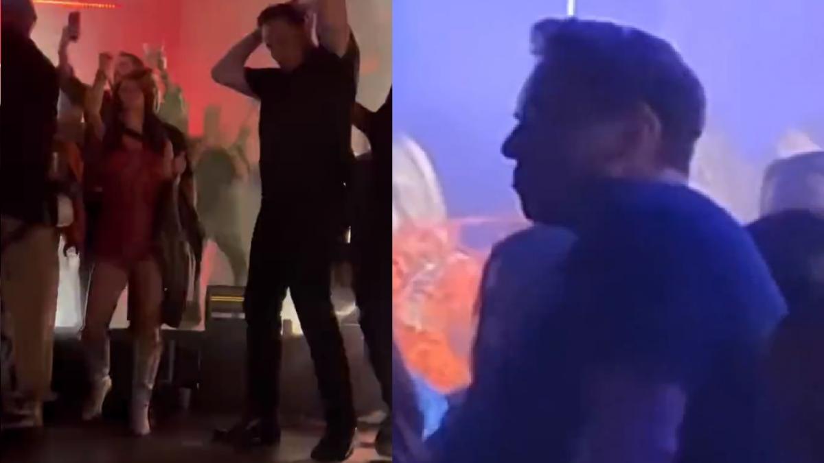 ¡Elon Musk saca ‘los prohibidos’! Captan al CEO de Tesla bailando en un concierto en México