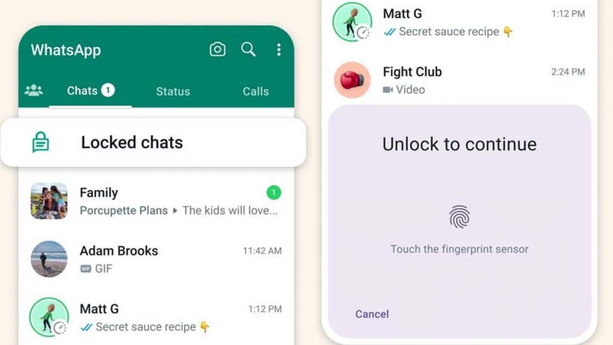 Whatsapp ¿cómo Proteger Mis Chats Con Contraseña O Huella Para Mayor Seguridad 1045