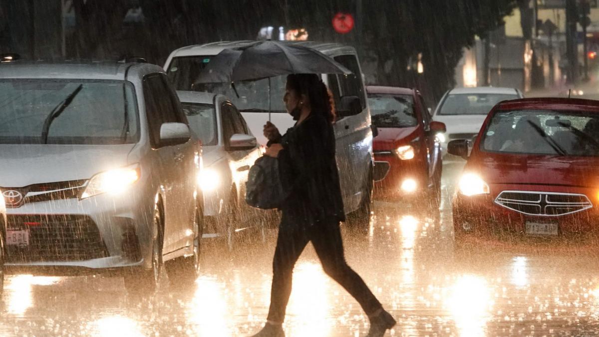 Activan Alerta Amarilla por lluvias fuertes y actividad eléctrica en 4 alcaldías