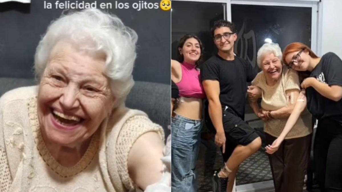 VIDEO. Abuelita de 91 años se tatúa por primera vez junto a sus bisnietos