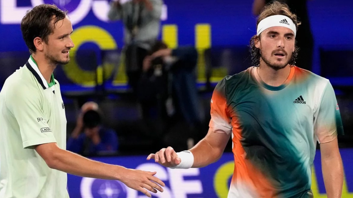 Masters 1000 de Roma revive una rivalidad de años entre Medvedev y Tsitsipás (VIDEO)