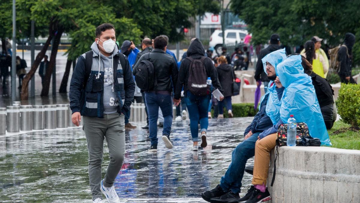 Clima hoy. Este jueves con lluvias muy fuertes en el occidente, centro y sur del país