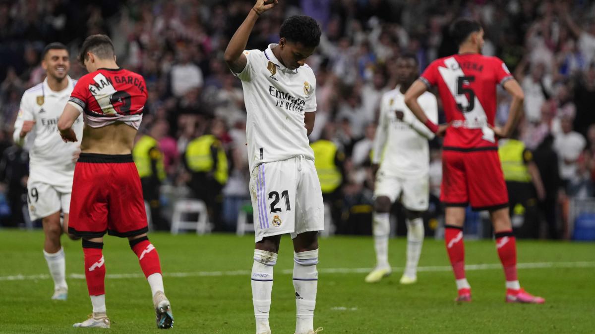 LaLiga: Real Madrid vence 2-1 al Rayo Vallecano con Vinicius en el palco presidencial