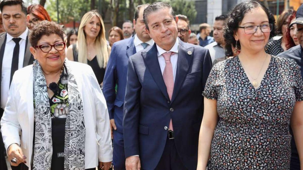 Giovani Gutiérrez y Ernestina Godoy destacan coordinación histórica