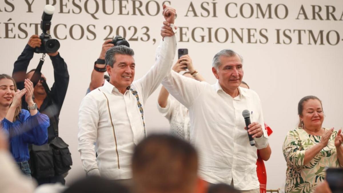 Adán Augusto insta a caminar con AMLO; 'que la transformación del país no se detenga', dice