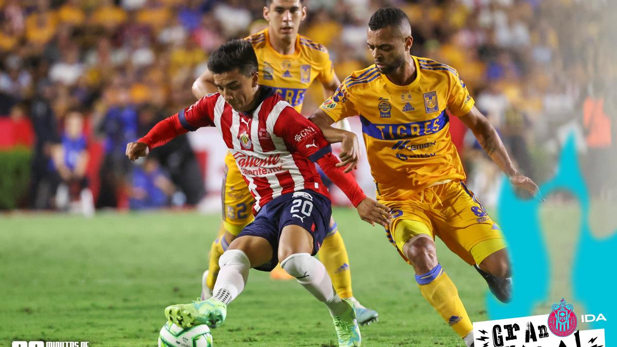 Final de ida entre Tigres y Chivas se queda sin emociones