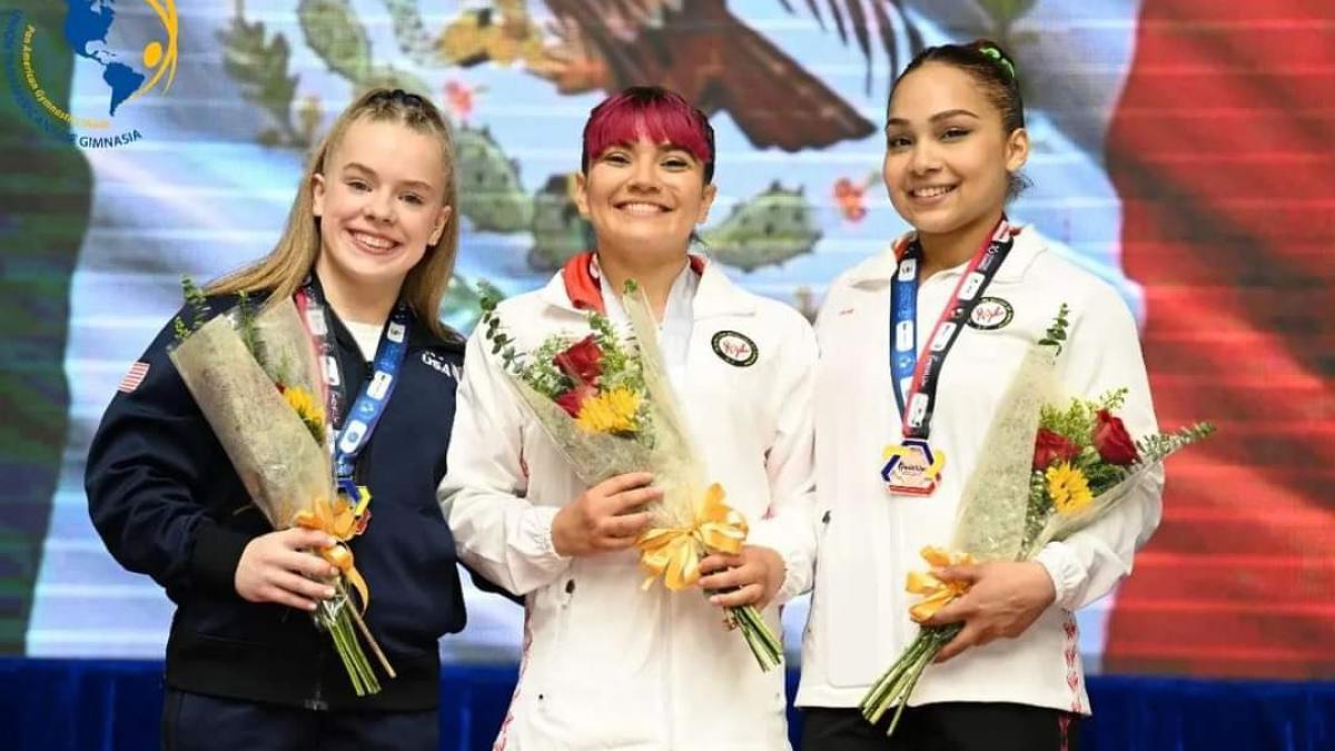 ¡Orgullo mexicano! Alexa Moreno gana medalla de oro en Campeonato Panamericano de Gimnasia Artística