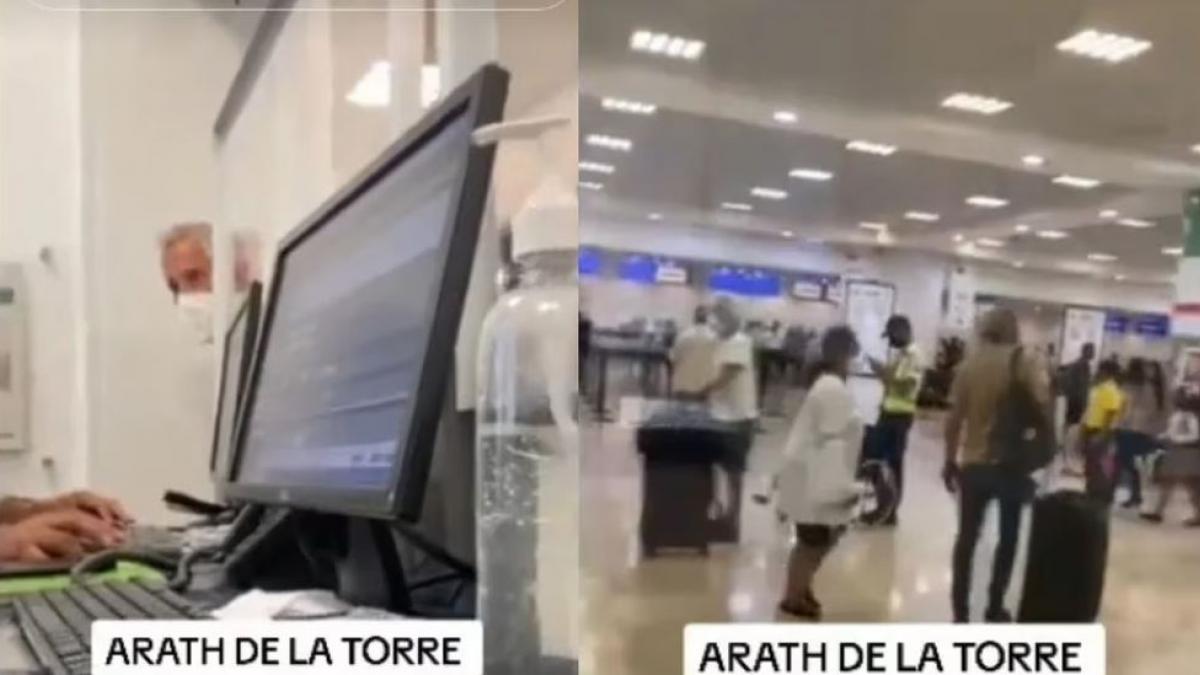 Arath de la Torre es exhibido amenazando y gritándole a empleados del aeropuerto de Cancún (VIDEO)