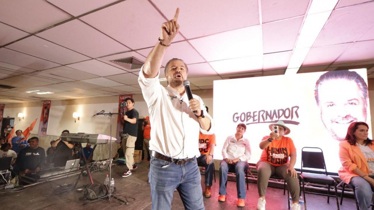 Soy el candidato rebelde del norte: Lenin Pérez, previo a cerrar campaña en Coahuila