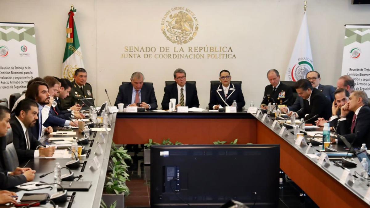 Fuerza Armada Permanente entrega el Primer Informe Semestral en tareas de Seguridad Pública a la Comisión Bicameral del Congreso de la Unión