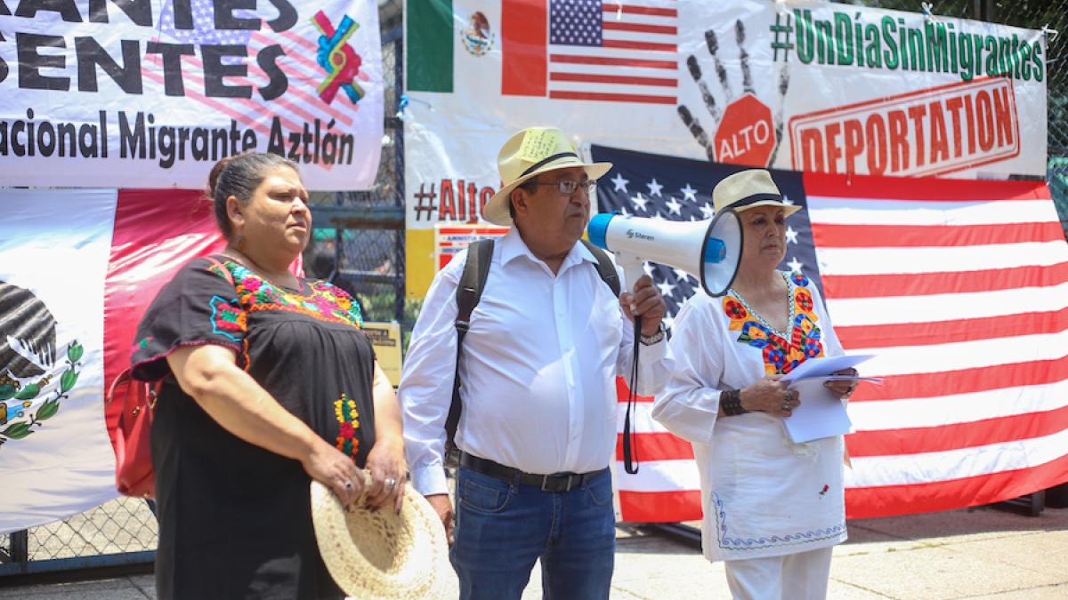 Protestan contra ley migrante de Florida