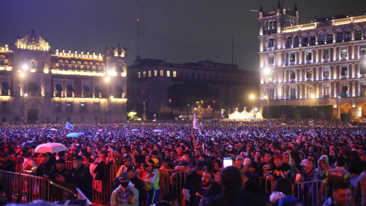 Fabulosos Cadillacs rompe récord con 300 mil asistentes a concierto en el Zócalo