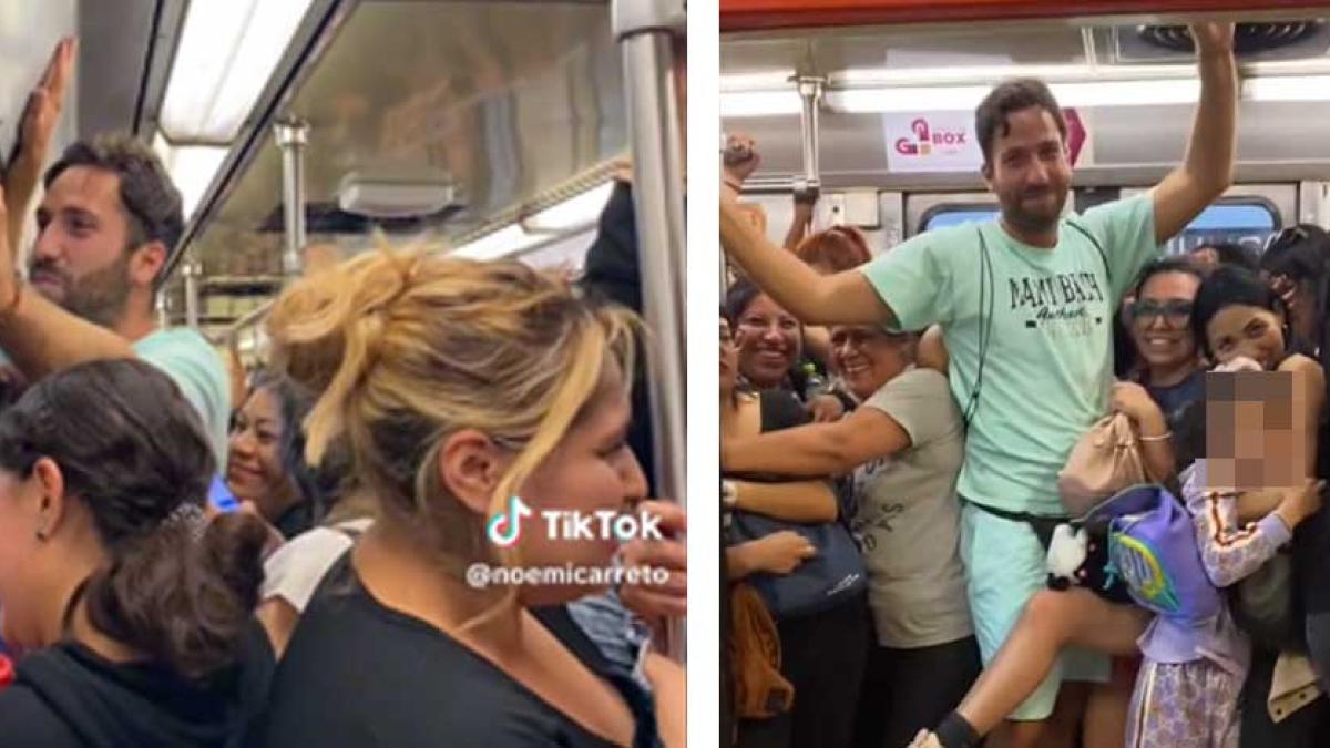 VIDEO. Acoso en el Metro: Extranjero sube a vagón de mujeres y vive incómodo momento