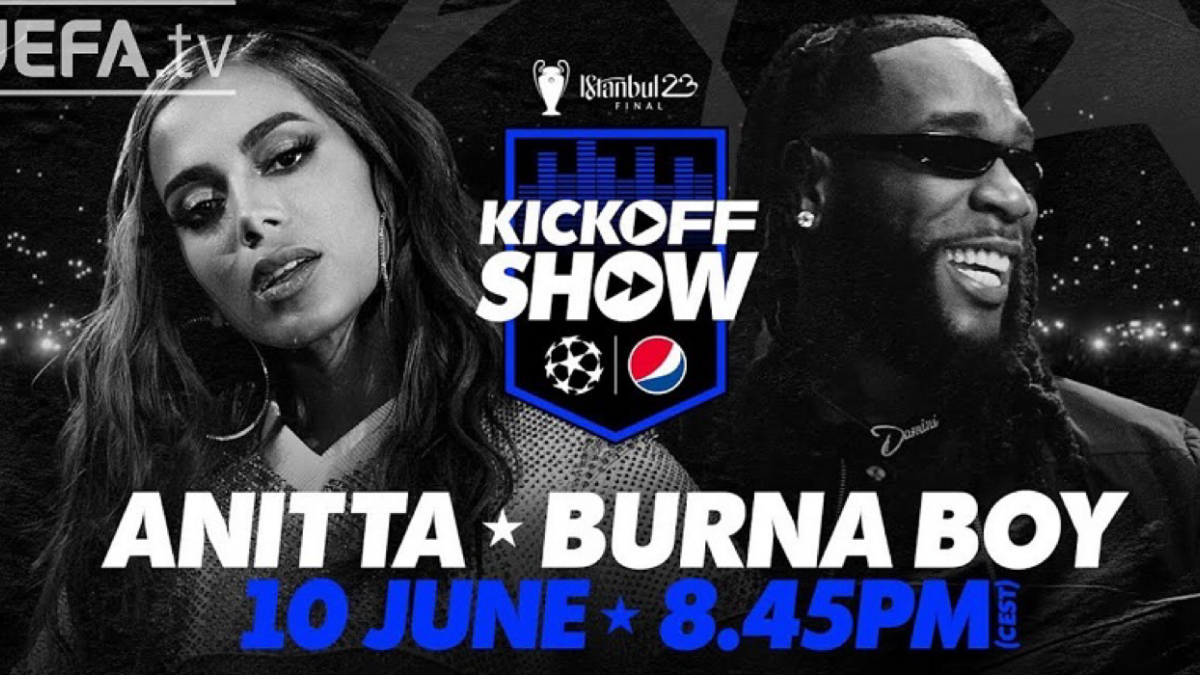 ¿Quien es Burna Boy, el artista invitado en el show de la final de la Champions League entre el Manchester City y el Inter?