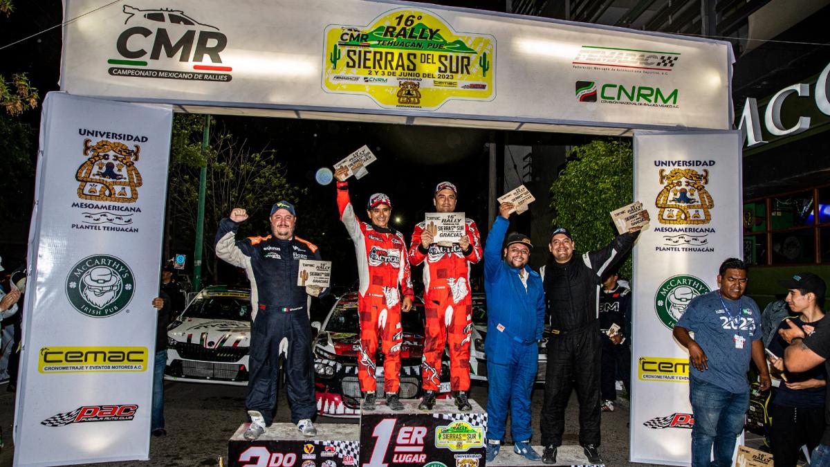 Campeonato Mexicano de Rallies presenta cambios revelantes en la tabla de puntuaciones