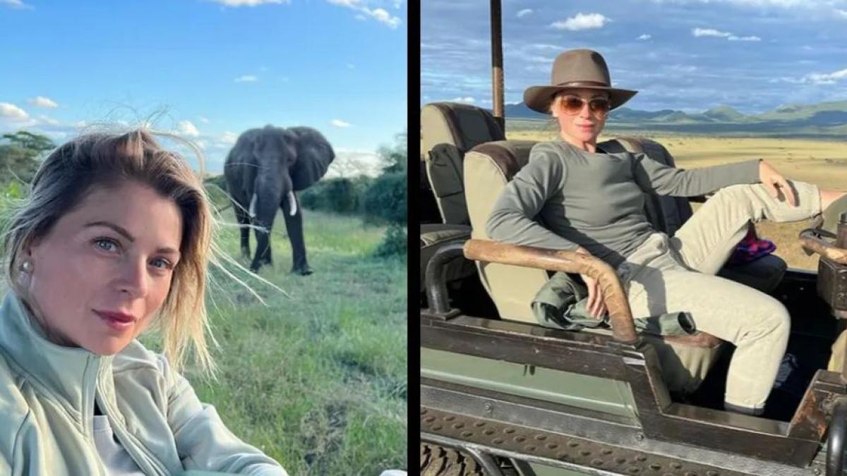 Ludwika Paleta presume su viaje a Kenya… y fans le hacen comentarios racistas