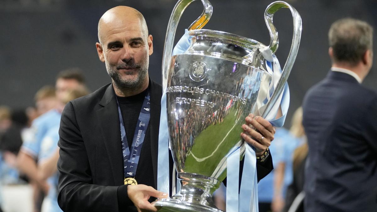 Manchester City: Pep Guardiola manda retador mensaje al Real Madrid tras conquistar la Champions League (VIDEO)