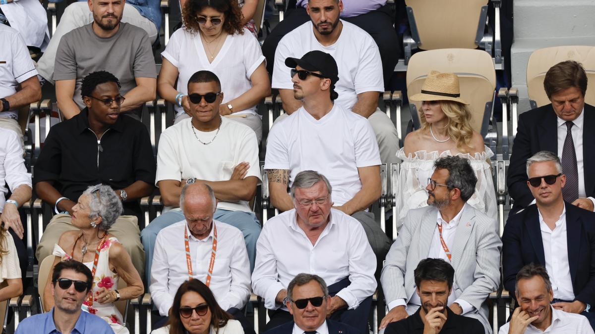 Roland Garros: Tom Brady, Kylian Mbappé y Zlatan Ibrahimović presentes en la final