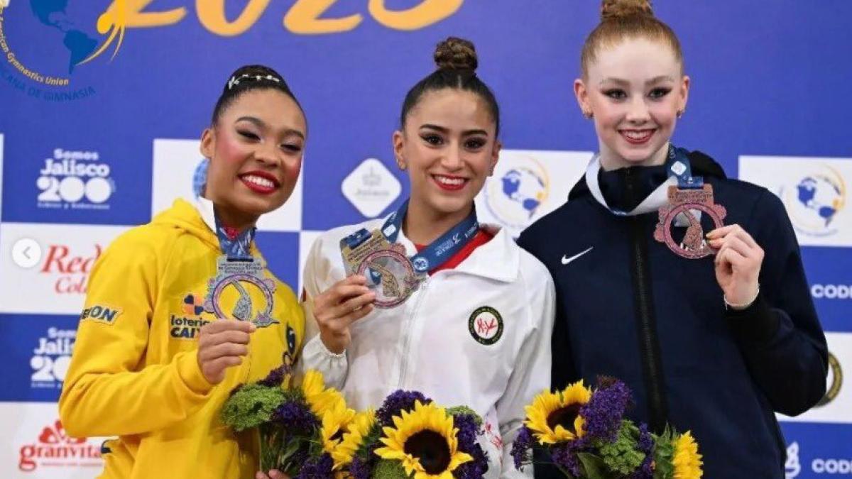 VIDEO: Marina Malpica le da oro a México en Campeonato Panamericano de Gimnasia Rítmica con espectacular rutina