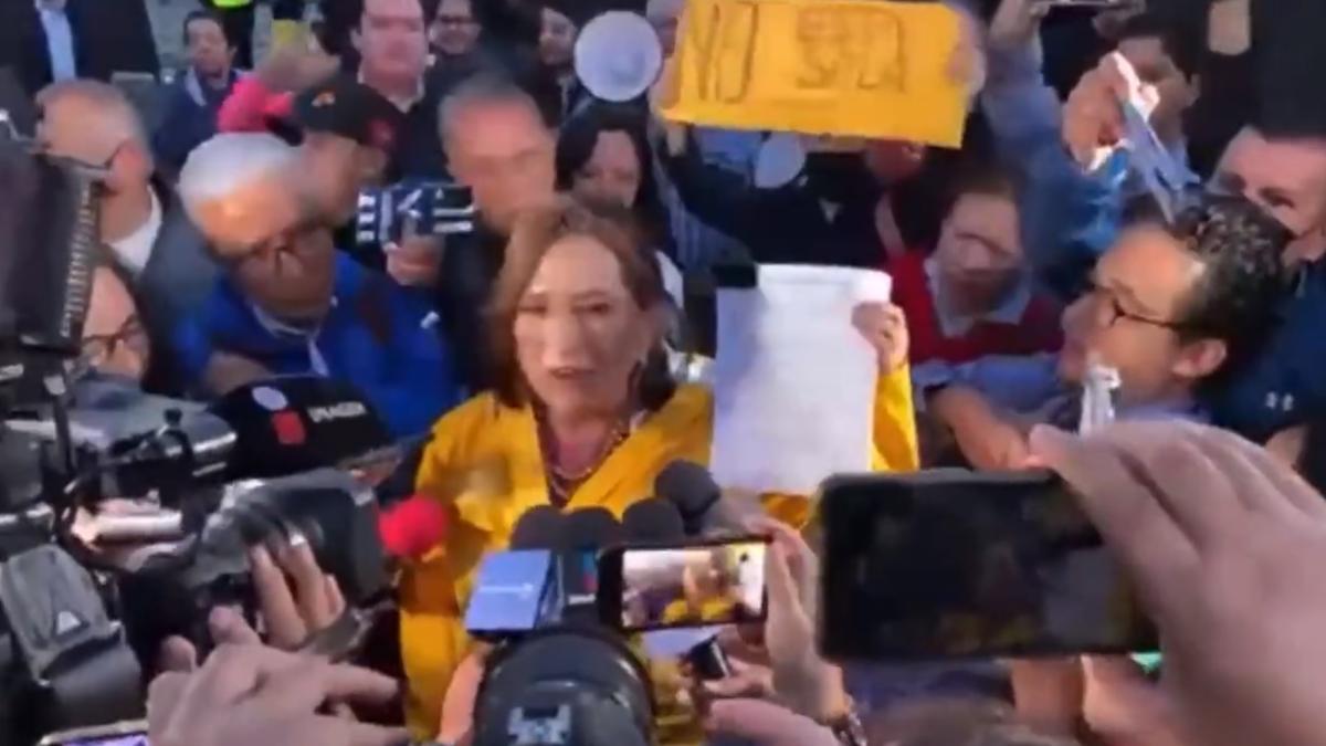 Xóchitl Gálvez cumple promesa; llega a Palacio Nacional para entrar a la mañanera